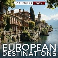 Algopix Similar Product 11 - European Destinations 2024 Calendar