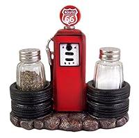 Algopix Similar Product 17 - Gas Pump Salt and Pepper Shaker Holder