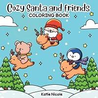 Algopix Similar Product 3 - Cozy Santa and Friends: Coloring Book