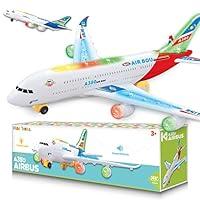 Algopix Similar Product 7 - KIDSTHRILL Kids Airplane Toy Bump  Go
