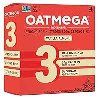 Algopix Similar Product 8 - Oatmega Protein Bars Vanilla Almond