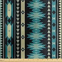 Algopix Similar Product 19 - Lunarable Ethnic Fabric by The Yard