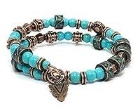 Algopix Similar Product 18 - Turquoise and Copper Unisex Jewelry