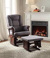 Algopix Similar Product 8 - Benzara 2 Piece Aeron Glider Chair 