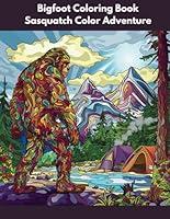 Algopix Similar Product 8 - Bigfoot Coloring Book Sasquatch Color