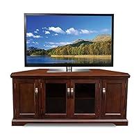 Algopix Similar Product 10 - Leick Home Chocolate Cherry Corner TV