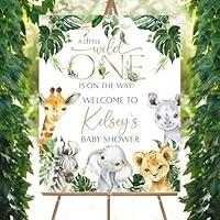 Algopix Similar Product 4 - Personalized Woodland Baby Shower