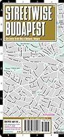 Algopix Similar Product 12 - Streetwise Budapest Map  Laminated