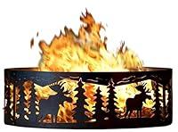 Algopix Similar Product 19 - PD Metal Works Moose Fire Ring Size