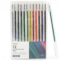 Algopix Similar Product 1 - Grabie Glitter Gel Ink Pens Vibrant