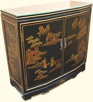 Algopix Similar Product 15 - Oriental Hall Chest Two Doors with