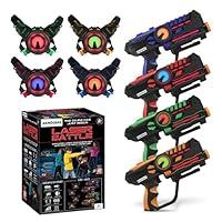 Algopix Similar Product 5 - ArmoGear Laser Tag Guns with Vests Set