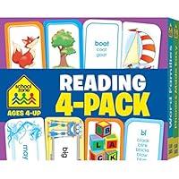 Algopix Similar Product 20 - School Zone  Reading 4Pack Flash