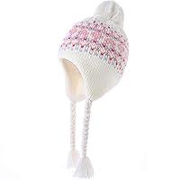 Algopix Similar Product 2 - Moon Kitty Girls Knit Hats Winter