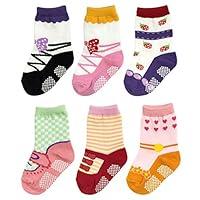 Algopix Similar Product 19 - Bowbear Baby Girls 6 Pair Best Friends