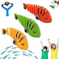 Algopix Similar Product 11 - Plastic WindUp Wiggle Fish Toys 2024