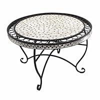 Algopix Similar Product 5 - Benzara Stylish and Sturdy Round Metal