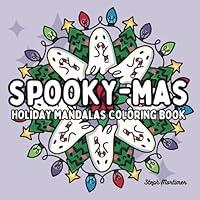 Algopix Similar Product 11 - SpookyMas Holiday Mandalas Coloring