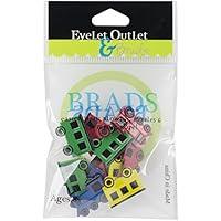 Algopix Similar Product 6 - EYELET OUTLET 4 Train Mix Brads