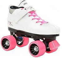 Algopix Similar Product 1 - Pacer Mach5 White Pink Skates  Mach5
