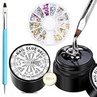 Algopix Similar Product 10 - Modelones Rhinestone Glue for Nail No