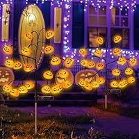 Algopix Similar Product 1 - Outdoor Halloween Pathway Lights Decor