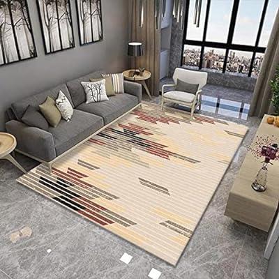 Wonnitar Moroccan Washable Area Rug - 3x5 Abstract Entryway Rug Non-Slip  Front Door Mat Contemporary Distressed Non-Shedding Entry Rugs for Inside
