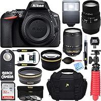 Algopix Similar Product 12 - Nikon 1577 D5600 242 MP DXFormat DSLR
