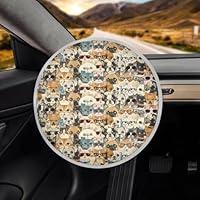 Algopix Similar Product 13 - Tomeusey Car Steering Wheel Sunshade