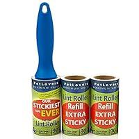 Algopix Similar Product 18 - PetLovers Extra Sticky Lint Rollers