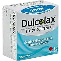 Algopix Similar Product 14 - Dulcolax Stool Softener Liquid Gels 