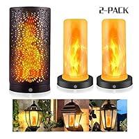 Algopix Similar Product 2 - LED Flame Effect Fire Lights  Black