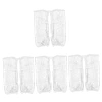 Algopix Similar Product 16 - WRITWAA 4 Pairs Plush Socks White