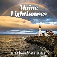 Algopix Similar Product 9 - 2020 Maine Lighthouses Wall Calendar