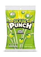 Algopix Similar Product 8 - Sour Punch Straws Chewy Apple Flavored