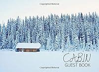 Algopix Similar Product 19 - Cabin Guest Book Mountain Snow Cabin