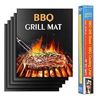 Algopix Similar Product 12 - LIANTRAL Grill Mats Set of 5 NonStick