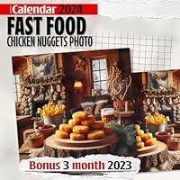 Algopix Similar Product 7 - Fast Food Chicken Nuggets Calendar