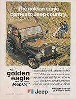 Algopix Similar Product 7 - Magazine Print Ad 1977 Jeep Golden