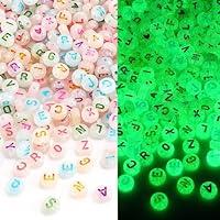 Algopix Similar Product 15 - Round Letter Beads DECYOOL 700Pcs