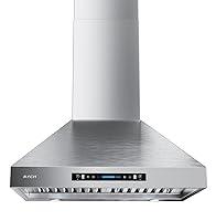 Algopix Similar Product 6 - IKTCH 36inch Wall Mount Range Hood 900