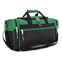 Algopix Similar Product 13 - DALIX 21 Blank Sports Duffle Bag Gym