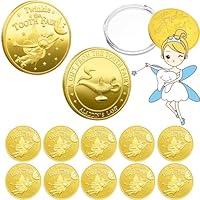 Algopix Similar Product 13 - Tooth Fairy Coins WINDSIUUU 10PCS Lost