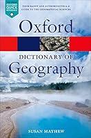 Algopix Similar Product 9 - A Dictionary of Geography Oxford Quick