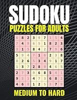 Algopix Similar Product 15 - Sudoku Puzzles for Adults Medium to