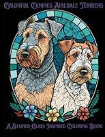 Algopix Similar Product 15 - Colorful Canines Airedale Terriers A