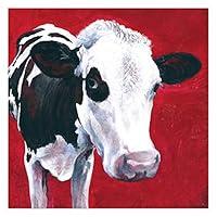 Algopix Similar Product 18 - Creative Products Bold Cow 16x16 Canvas