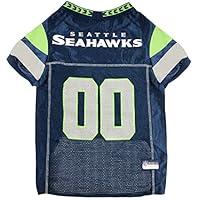 Algopix Similar Product 2 - NFL Seattle Seahawks Dog Jersey Size