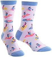 Algopix Similar Product 17 - Sock It To Me Womens Yoga Pose Crew