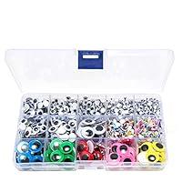 Algopix Similar Product 19 - 1500pcs Googly Wiggle Eyes Self
